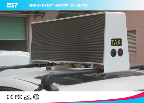 SMD impermeabile 3 in 1 esposizione di LED del tetto del taxi P5 1R1G1B per la pubblicità commerciale