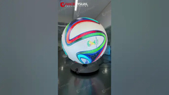 Display a sfera a LED. FIFA 2026 pronto! #gracevisual #display a sfera a led#ledball