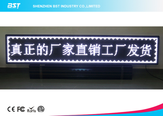 L'esposizione di messaggio commovente all'aperto impermeabile del LED IP65, il colore pieno P10 ha condotto i segni