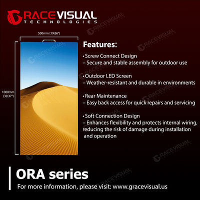 ORA Series Professional Rental LED Display P2.97/P3.91 Pixel Pitch | 4500nits Brightness | 7680Hz Refresh Rate