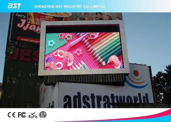 Display LED all'aperto a colori per la pubblicità dinamica