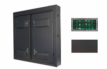 960x960mm Acciaio freddo Display LED pubblicitario esterno 3840 Alta frequenza di aggiornamento 5500 Nits