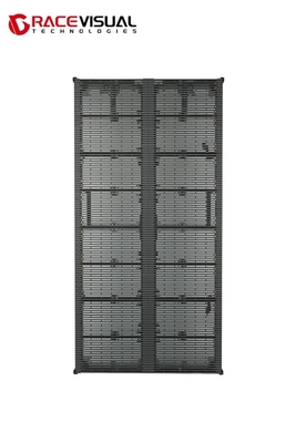 500mmX1000mm schermo LED trasparente ultra sottile e leggero per esigenze interne / esterne