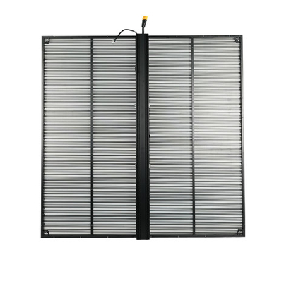P3.9-7.8 Display LED esterno trasparente ad alta luminosità 5500nits e frequenza di aggiornamento 3840Hz
