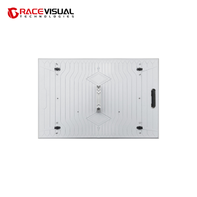 Display pubblicitario a LED ultra-sottile P5.7 Alta luminosità Risparmio energetico Disposizione del calore bianco Progettazione di manutenzione anteriore / posteriore