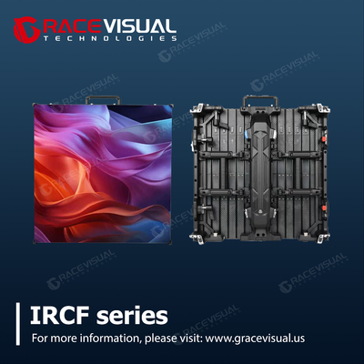 Serie IRCF Pannello a LED flessibile Indoor P2.6/P2.9/P3.9 500MM*500MM, A8s Ricevono schede,7680HZ Alta frequenza di aggiornamento