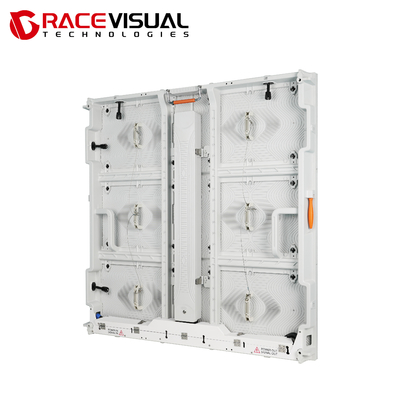 Display pubblicitario a LED ultra-sottile P5.7 Alta luminosità Risparmio energetico Disposizione del calore bianco Progettazione di manutenzione anteriore / posteriore