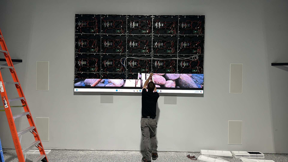 Display interno a parete P1.25/1.538/1.86/2.5mm Pixel Pitch