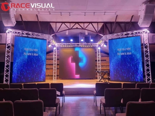 Videowall LED a noleggio professionale con servizio di fronte - Serie IRB per palchi, concerti ed eventi 500*500MM & 50*100MM