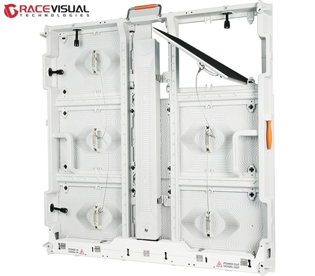 960mm*960mm Display LED a colori esterni Dissipazione del calore Bianco Alta luminosità Risparmio energetico Manutenzione anteriore/posteriore