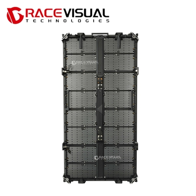SMD1921 Configurazione dei pixel P3.9-7.8mm/0.15-0.30  Transparent Outdoor LED Screen Alta risoluzione Leggera