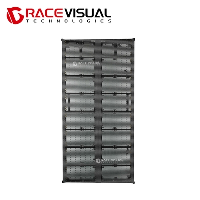 SMD1921 Configurazione dei pixel P3.9-7.8mm/0.15-0.30  Transparent Outdoor LED Screen Alta risoluzione Leggera