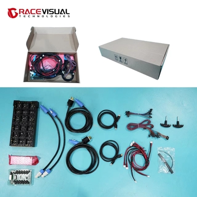 IP Series P2.5 640x1920mm Indoor LED Poster Display on Wheel Base Soluzione di visualizzazione flessibile e versatile