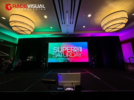 Eventi professionali all'interno Pubblicità Display a LED Serie IRB 600 nits Luminosità 7680 Hz Aggiornamento 500×500 mm Armadi modulari