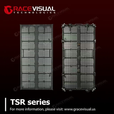 Pannelli LED trasparenti con alta frequenza di aggiornamento e rapporto di contrasto 7680HZ 6000 1 Peso del pannello 9 kg