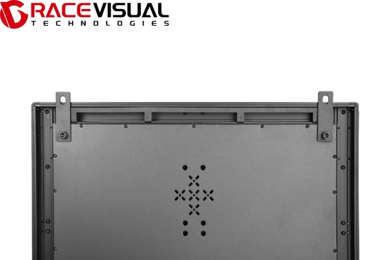 Poster con display a LED per interni della serie IP da 640 mm x 1920 mm con base a ruote, da utilizzare individualmente o in cascata