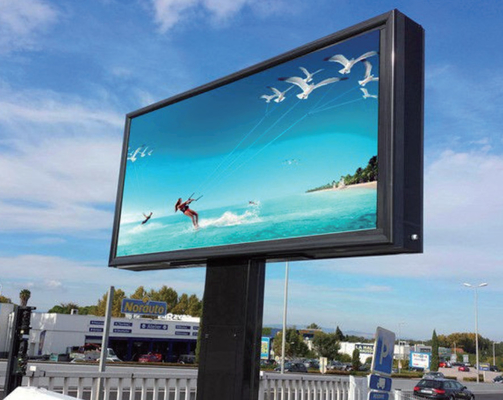 Display LED esterno a doppio lato 5500 nits Luminosità-OF4-OF10 Servizio di fronte convenzionale
