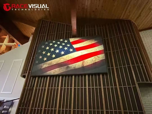 7680Hz P2.5 Indoor LED Display Screen Installazione fissa pannello LED da parete 640×480mm