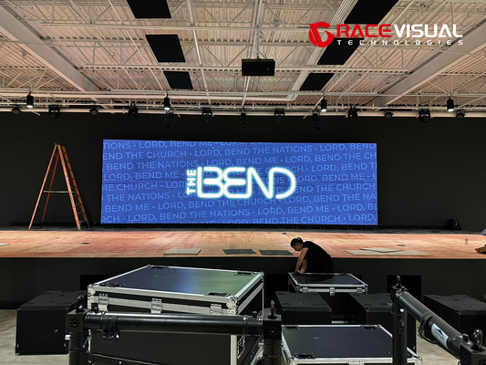 Le pareti a LED interne senza soluzione di continuità schermi a LED a prova di incidenti - 7680Hz di rinfresco. 160° di visualizzazione schermi a LED di qualità commerciale.
