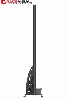 Serie IP. P2.5 LED Poster elegante 640×1920mm con 16 bit di Grayscale e Mobile Wheel Base per annunci interni flessibili