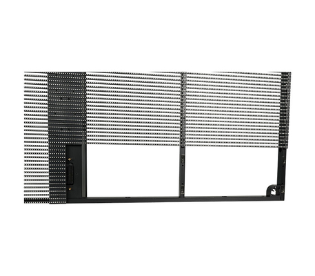Serie TSF P3.97.8 Display LED trasparente 3840Hz Refresh Rate, pannelli da 500×1000mm, ideale per immagini ad alta risoluzione