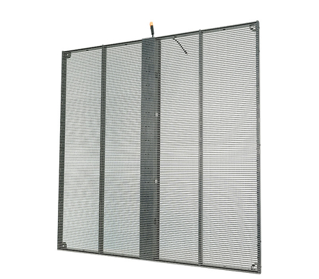 Serie TSF P3.97.8 Display LED trasparente 3840Hz Refresh Rate, pannelli da 500×1000mm, ideale per immagini ad alta risoluzione
