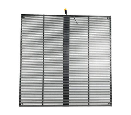 Serie TSF P3.97.8 Display LED trasparente 3840Hz Refresh Rate, pannelli da 500×1000mm, ideale per immagini ad alta risoluzione