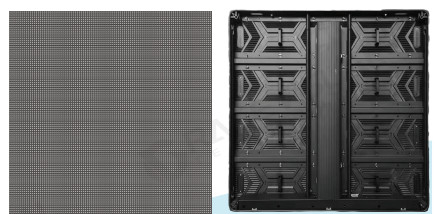 Serie OE: robuste e raffinate: pareti a LED per noleggio all'aperto con cablaggio nascosto e angoli senza cuciture a 90°
