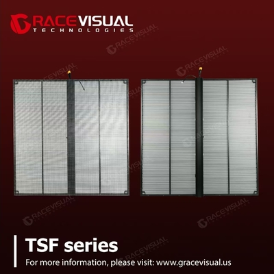 Pannello LED trasparente della serie TSF con alta trasparenza e design di pannello ultra sottile