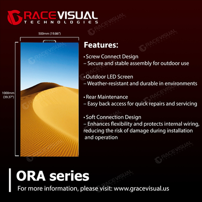 ORA Serie P3.9 P2.9 Screen LED da noleggio all'aperto 7680Hz Refresh Perfetto per eventi all'aperto