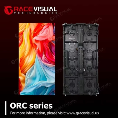 Pannello di visualizzazione LED per noleggio all'aperto 2.6mm / 2.9mm / 3.9mm Pixel Pitch Quick Setup Front Rear Maintenance Modular Design per eventi sul palco e tour
