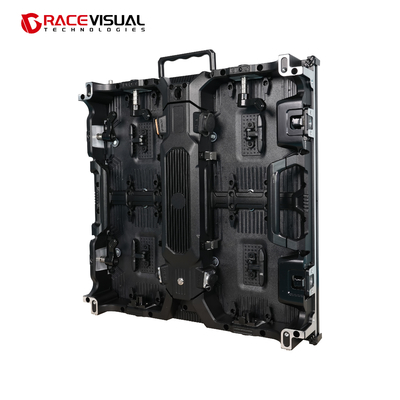 Display a LED a noleggio all'aperto della serie ORB - Powerhouse impermeabile con power box e trasmissione del segnale pin staccabile