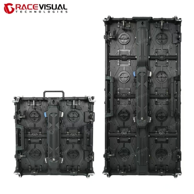 P2.6 Display LED modulare in alluminio a fusione staccabile Power Box Trasmissione del segnale a pin ideale per il noleggio di eventi sul palco