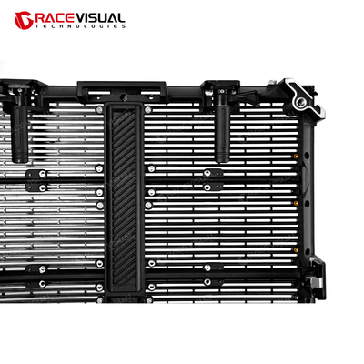 Pannello di visualizzazione LED P3.9-7.8 trasparente all'aperto con driver LED integrato Effetto olografico e flessibilità per centri commerciali