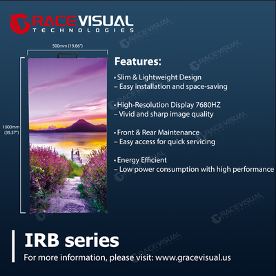 Display LED Professionale IRB P2.6 – Refresh Ultra Fluido 7680 Hz | Modulo a noleggio 500x1000mm | 600 nit Alta Luminosità
