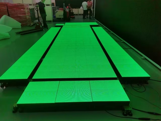 Installazione veloce Indoor LED Digital Dance Floor Tiles Video Wall Interactive Display Screen