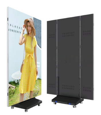 Display a LED a triplo piegatore: portatile, senza soluzione di continuità e brillante
