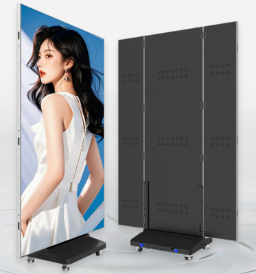 Display a LED a triplo piegatore: portatile, senza soluzione di continuità e brillante