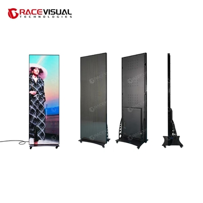 IP Series P2.5 Indoor IPoster LED Screen – 640×1920mm | 3840Hz, 600nits, WiFi Control, Wheel Base Modular design