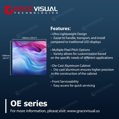 Display LED esterno IP65 P3.9 5000nits