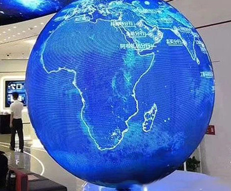 Display video a 360 gradi a sfera a LED P2 P3 Display a sfera a LED